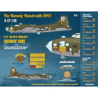 EDU11183 エデュアルド 1/48 「血の第100爆撃大隊 1943年」B-17F リミテッドエディション