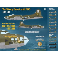 EDU11183 エデュアルド 1/48 「血の第100爆撃大隊 1943年」B-17F リミテッドエディション