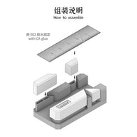 LIANG-0220a リアンモデル アングルカッター (30°/45°/60°/90°)