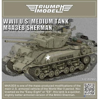 TRFP72012 トライアンフモデル  1/72 M4A3E8 シャーマン イージー エイト 追加装甲 w/T66タイプ履帯