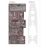 BELBV350903UP ベリーファイア 1/350 日本海軍 戦艦武蔵 昭和十九年 捷一号作戦用ディテールパーツセット