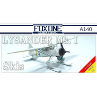 FXNA140フォックスワンデザイン1/144ウェストランド ライサンダー Mk.I スキー装備