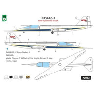 FLX72062 フライ 1/72 NASA AD-1 実験用航空機
