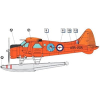 DWS48060J ドラウイングス 1/48 南極観測船 宗谷 搭載機 DHC-2 「昭和号」