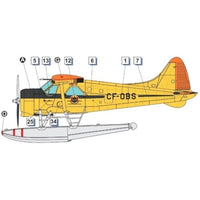 DWS48060J ドラウイングス 1/48 南極観測船 宗谷 搭載機 DHC-2 「昭和号」