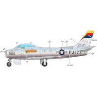 CPU72054 クリアープロップ! 1/72 F-86A セイバー