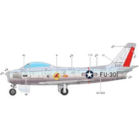 CPU72054 クリアープロップ! 1/72 F-86A セイバー