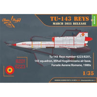 CPU3505 クリアープロップ! 1/35 Tu-143 レーイス 無人偵察機 フィルムカメラ装備型
