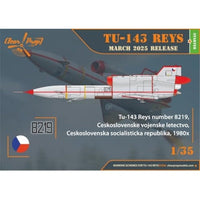 CPU3506 クリアープロップ! 1/35 Tu-143 レーイス 無人偵察機 TVカメラ装備型
