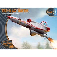 CPU3506 クリアープロップ! 1/35 Tu-143 レーイス 無人偵察機 TVカメラ装備型