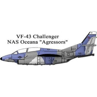 FXNA116 フォックスワンデザイン 1/144 T-2C バックアイ 第43戦闘飛行隊