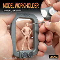 LIANG-0225a リアンモデル 模型作業用ホルダー プラスサイズ (内寸85 x 51mm)
