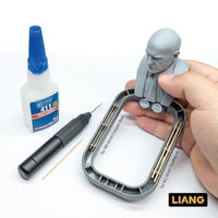 LIANG-0225a リアンモデル 模型作業用ホルダー プラスサイズ (内寸85 x 51mm)