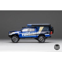 DTG0013-TOYO GCD 1/64 トヨタ タコマ キャンピングカー「TOYOTIRES 」DiecastTalk 特注品