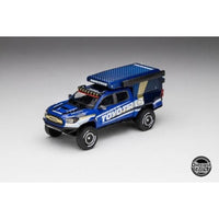 DTG0013-TOYO GCD 1/64 トヨタ タコマ キャンピングカー「TOYOTIRES 」DiecastTalk 特注品