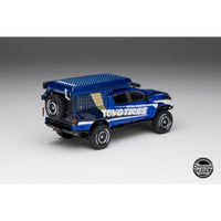 DTG0013-TOYO GCD 1/64 トヨタ タコマ キャンピングカー「TOYOTIRES 」DiecastTalk 特注品