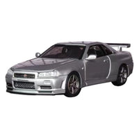 M63406 MOTORHELIX 1/64 日産 スカイライン GT-R (R34) V Spec II スパークリングシルバー