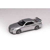 M63406 MOTORHELIX 1/64 日産 スカイライン GT-R (R34) V Spec II スパークリングシルバー