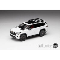 DTG0028-WH GCD 1/64 トヨタ Sequoia TRD PRO Ice Cap White DiecastTalk x Lamley特注品
