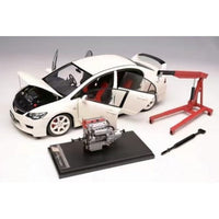M85408 MOTORHELIX 1/18 ホンダ Civic Type R(FD2) 2007 Early Version CHAMPIONSHIP WHITE