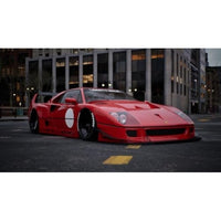 TP0003 Top Art 1/64 LBWK F40 Red