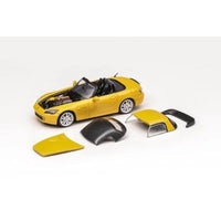 M65102 MOTORHELIX 1/64 Honda S2000 (AP2) Indy Yellow Pearl