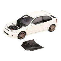 M65011 MOTORHELIX 1/64 Honda Civic Type R(EK9) Mugen- チャンピオンシップホワイト