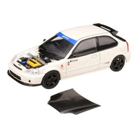 M65014 MOTORHELIX 1/64 Honda Civic Type R(EK9) Spoon- チャンピオンシップホワイト