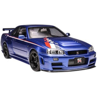 M83428 MOTORHELIX 1/18 Nissan Skyline GT-R (R34) NISMO CUSTOMIZED ベイサイドブルー