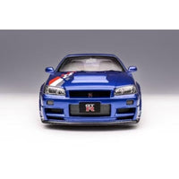 M83428 MOTORHELIX 1/18 Nissan Skyline GT-R (R34) NISMO CUSTOMIZED ベイサイドブルー