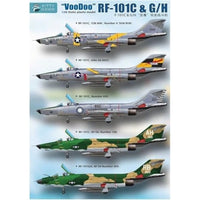 KH80116 キティホーク 1/48  RF-101 C&G/H ヴードゥー 偵察機