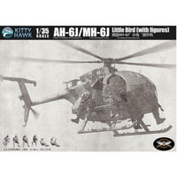 KH50004 キティホーク 1/35  AH-6J/MH-6J リトルバード w/フィギュア