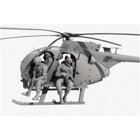 KH50004 キティホーク 1/35  AH-6J/MH-6J リトルバード w/フィギュア