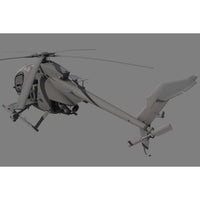 KH50003 キティホーク 1/35 AH-6J/MH-6J リトルバード ナイトストーカーズ