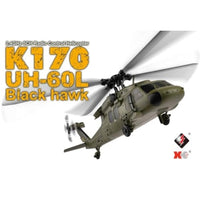 K170 2.4GHz 5CH ヘリコプター K170 UH-60L Black hawk