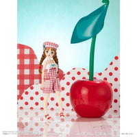 BBS003-RED BonBons チェリー&ギンガムショートオールインワンセット レッド