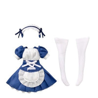 PRC001-NVY 1/12 ピコニーモR TYPE-G用「メイド衣装セット」 ブルー×ホワイト