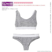 FAO314-GRY AZO2 スポーティーブラ&ショーツset グレー