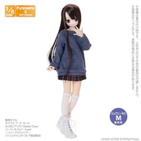 AKT176-WHT 1/6 レースアッププレーンショートブーツII ホワイト