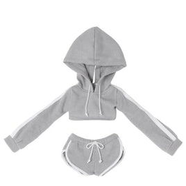 QZC010-GRY Q'z スポーティーパーカーset グレー