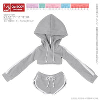 QZC010-GRY Q'z スポーティーパーカーset グレー