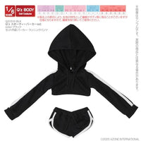 QZC010-BLK Q'z スポーティーパーカーset ブラック