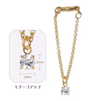 AMP160-GLD MagJewel 60mmネックレス(一粒石) ゴールド