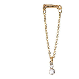 AMP161-GLD MagJewel 60mmネックレス(二連石) ゴールド