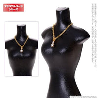 AMP161-GLD MagJewel 60mmネックレス(二連石) ゴールド
