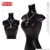 AMP162-SLV MagJewel 60mmネックレス(クロス) シルバー