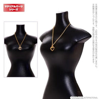 AMP165-GLD MagJewel 135mmネックレス(オープンハート) ゴールド