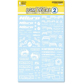 LGM02-WH LGMデカール2 ホワイト(1枚入)