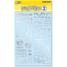 LGM02-SI LGMデカール2 シルバー(1枚入)
