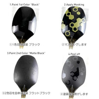 HEX-MSK2 ヘックス迷彩用マスキングシール(3枚入)